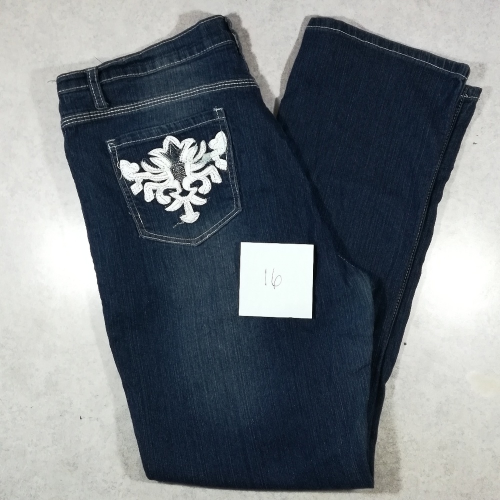 Wave jeans straight leg size 16